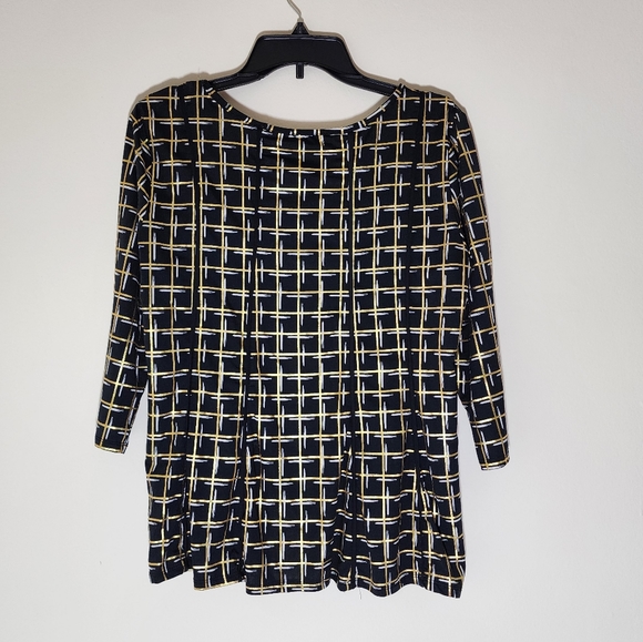 Robert Louis Quarter sleeves women top blouse - Picture 2 of 7